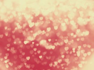 love abstract background shiny hearts colorful blurs