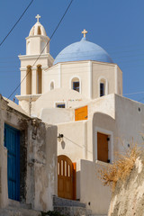 Fototapeta premium Santorini church in Greece
