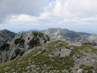 Mountain Orjen Montenegro mountain top landscape