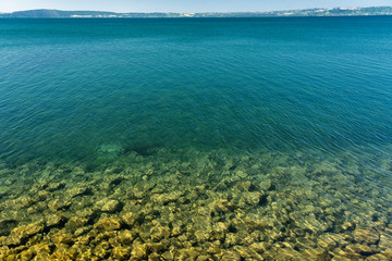 Obraz premium The lake of Bracciano, Rome