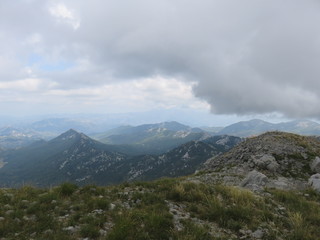 Mountain Orjen Montenegro mountain top landscape