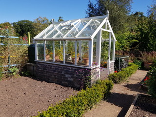 greenhouse in garden