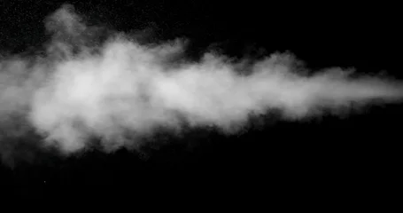 Fototapeten Weißer Nebel vom Luftsättiger © mputsylo