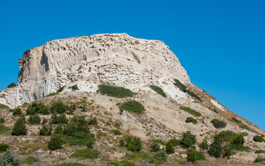 Fototapeta na wymiar Gebirge im Landesinneren auf der Insel Kos Griechenland