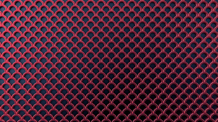 Interior pattern, architectural background. 3d illustration, 3d rendering.