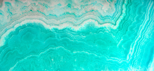 cyan colour agate strip