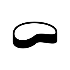 Meat icon vector logo template