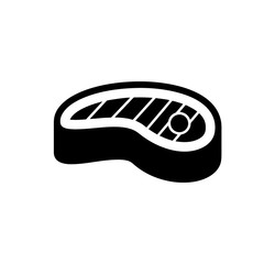 Meat icon vector logo template