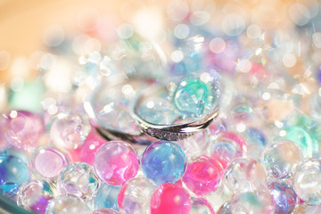 綺麗な玉とペアリング