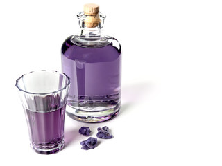 Crème de Violette liqueur