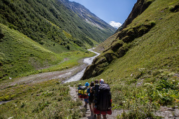 Wanderung in Georgien