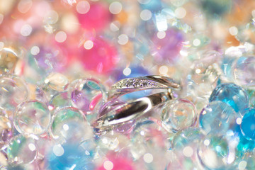 綺麗な玉とペアリング