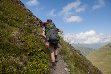 Wanderung in Georgien