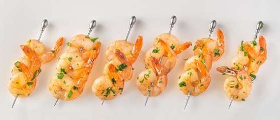 Shrimp skewers