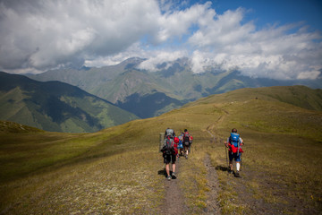 Wanderung in Georgien