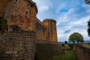 Chateau Castelnau-Bretenoux im Vallée de la Dordogne