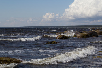 inflow at the sea