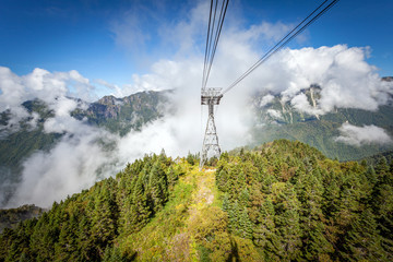 Shinhotaka Ropeway Takayama Gifu Japan Alps