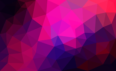 Modern bright abstract polygonal mosaic background. Geometric texture background in origami style. low poly style.