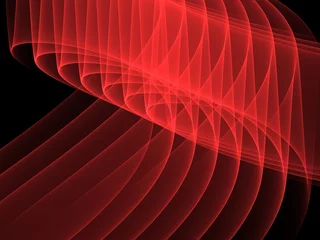 Fototapeten Fraktale Wellen abstract background with lines  © Frederix