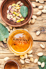 Glasses with craft beer