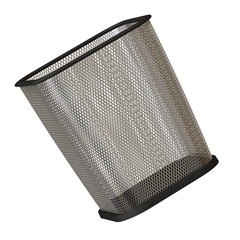 Wastepaper basket on a white background, isolate. 3D rendering of excellent quality in high resolution. It can be enlarged and used as a background or texture.