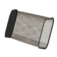 Naklejka premium Wastepaper basket on a white background, isolate. 3D rendering of excellent quality in high resolution. It can be enlarged and used as a background or texture.