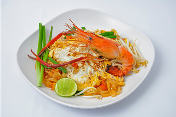 Thai food Pad thai , Stir fry noodles in padthai style. Fried Noodles 