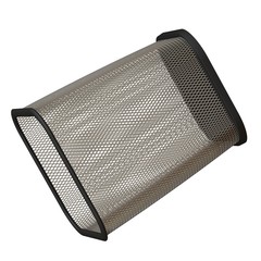 Wastepaper basket on a white background, isolate. 3D rendering of excellent quality in high resolution. It can be enlarged and used as a background or texture.