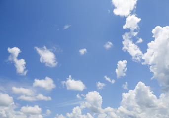 Sky and White clouds