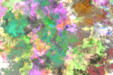 Obraz na płótnie Canvas Abstract colorful pastel with gradient multicolor toned background, ideas graphic design for web or banner