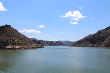 Obraz premium 虹の湖（青森県黒石市）