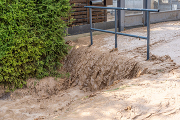 Unwetter verursacht Überschwemmungen