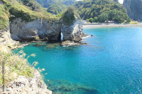 西伊豆 浮島海岸 燈明ヶ崎 Wall Mural Wallpaper Murals ゆず 西伊豆 浮島海岸 燈明ヶ崎 Wall Mural Wallpaper Murals ゆず