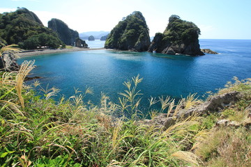 Fototapeta premium 西伊豆 浮島海岸〜燈明ヶ崎