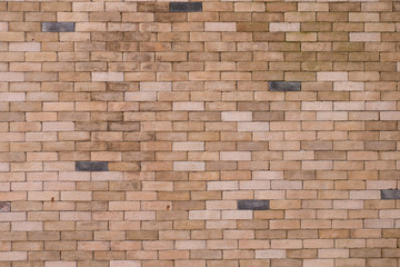 Brick wall or bricks pile stack for building construction industrial exterior design concept or background backdrop decoration