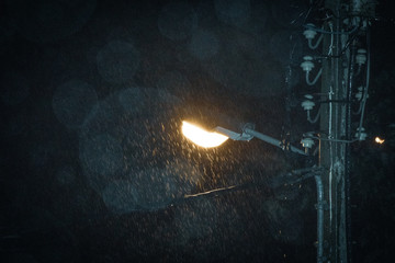 Lighting Rain
