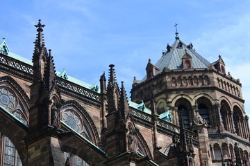 Fototapeta na wymiar Das Straßburger Münster