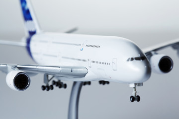 Detail model airplane.