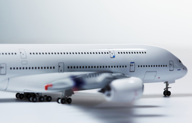 Detail model airplane.