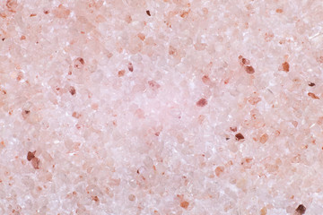 Himalayan salt on white background