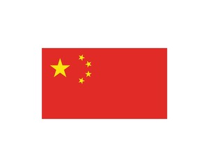 chinese flag vector illustration design