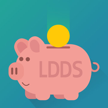 &Eacute;pargner dans un livret de d&eacute;veloppement durable et solidaire (flat design)