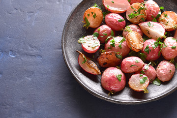 Roasted radish