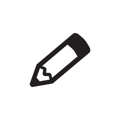 pencil icon vector trendy style