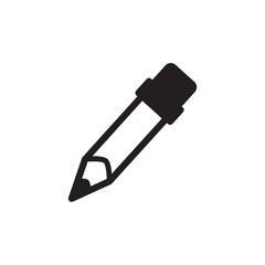 pencil icon vector trendy style