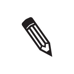 pencil icon vector trendy style