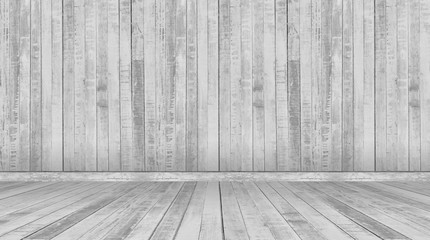 gray wall and floor wood background