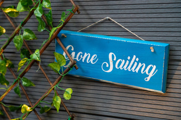 Gone Sailing board