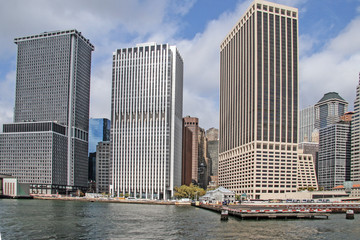 New York, NYC, Manhattan, USA, skyline